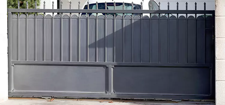 Metal Driveway Gate Installation Elko